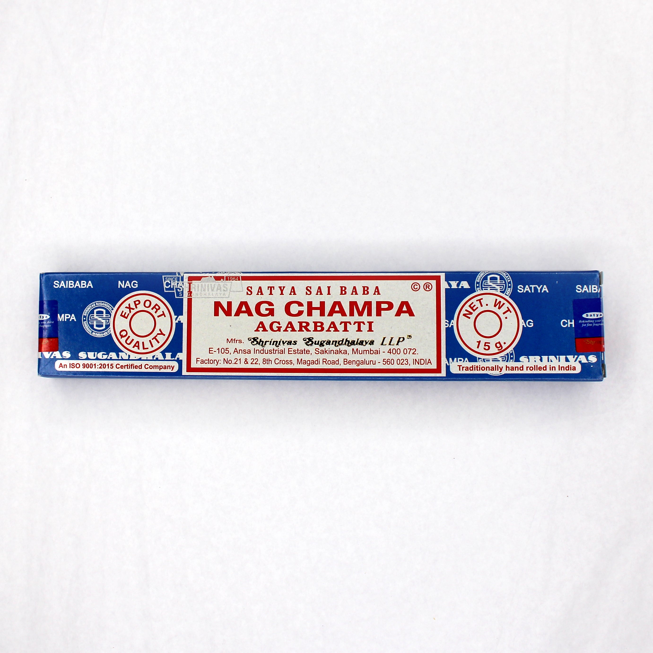 Incense - Nag Champa Agarbatti 15g SATYA